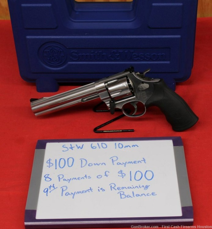 Smith & Wesson, 610, 10mm, New, LAYAWAY TODAY Up to 270 Days-img-0