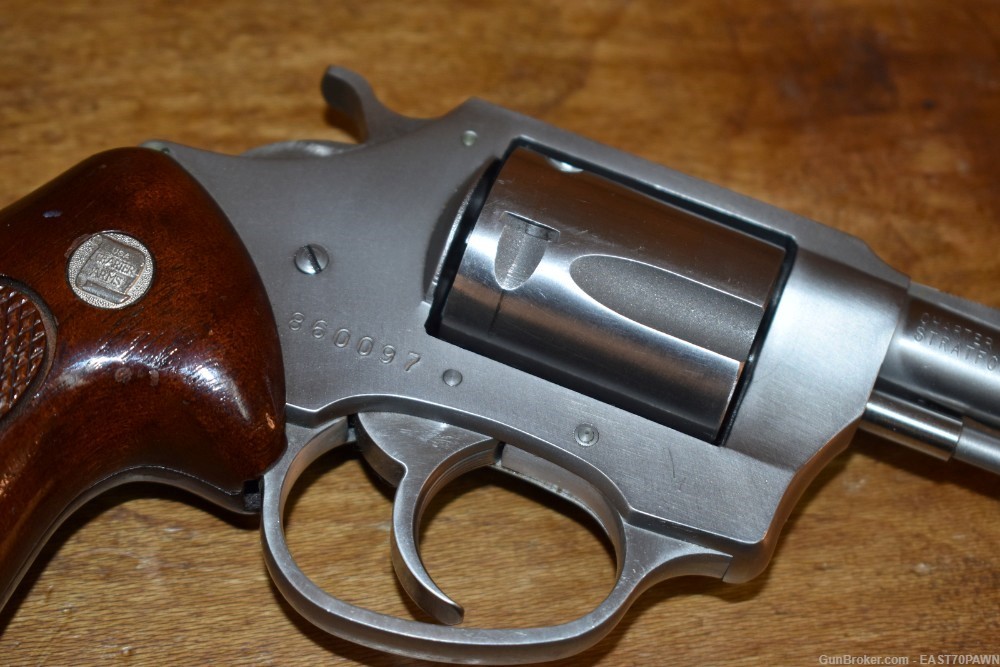 Early Charter Arms Off Duty Snub Nose .38 Special Revolver Stratford 1-7/8"-img-6