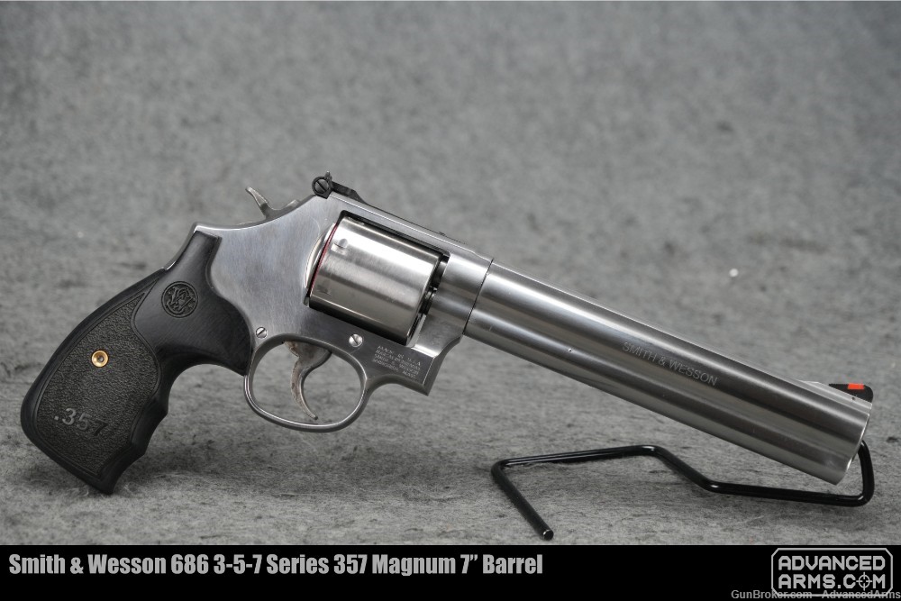 Smith & Wesson 686 3-5-7 Series 357 Magnum 7” Barrel-img-1