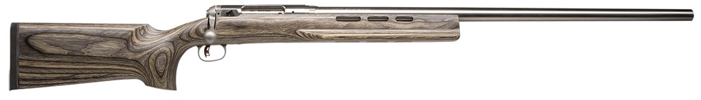 Savage 12 Benchrest 6mm BR Norma Rifle 29 Single Shot Stainless/Gray -img-1