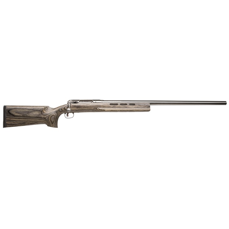 Savage 12 Benchrest 6mm BR Norma Rifle 29 Single Shot Stainless/Gray -img-0