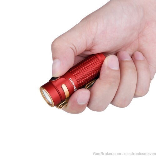 Olight Baton 3 Premium Edition Red, with Wireless Charger, 1200 Lumens-img-8