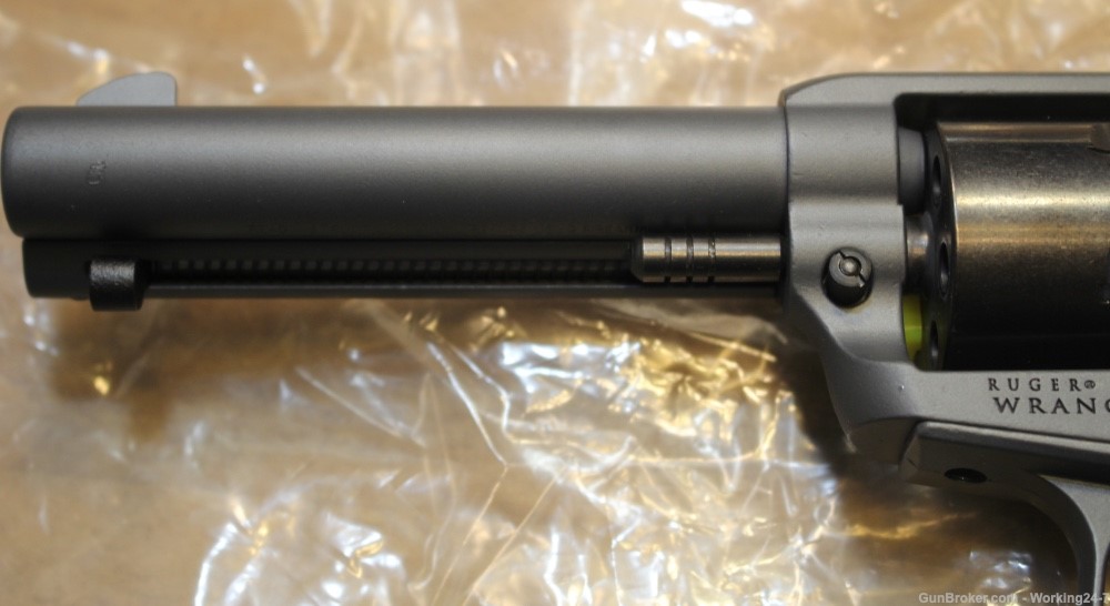 Ruger Wrangler Revolver SKU 02022, 22 LR, 4 5/8", Black Synthetic Grips-img-7