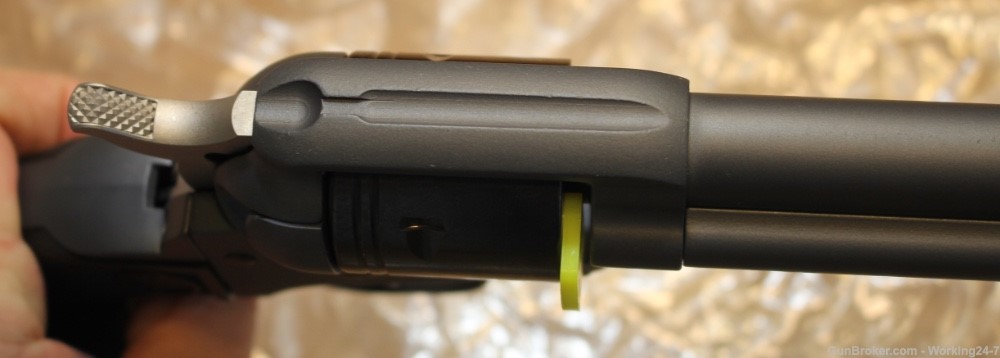 Ruger Wrangler Revolver SKU 02022, 22 LR, 4 5/8", Black Synthetic Grips-img-15