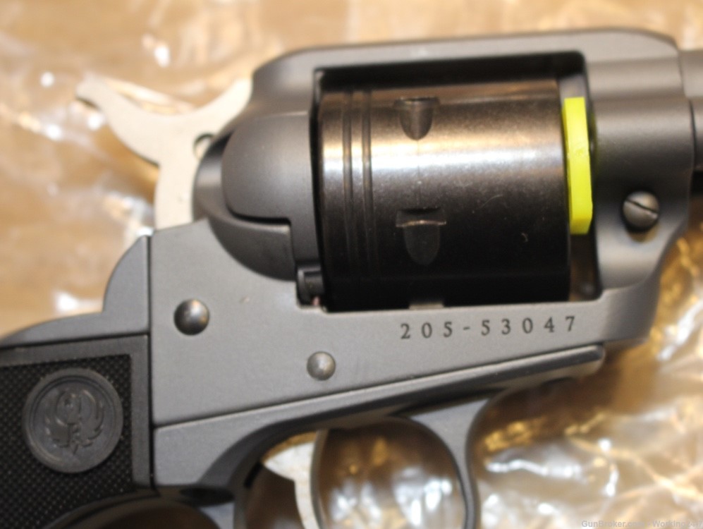 Ruger Wrangler Revolver SKU 02022, 22 LR, 4 5/8", Black Synthetic Grips-img-5