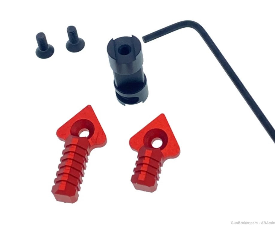 Aluminum Ambi Safety Selector-Red-img-0