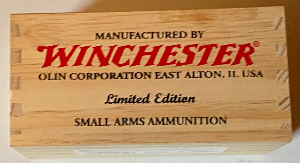 Winchester .22LR 500rd Wood Limited Edition (Box Only)-img-1