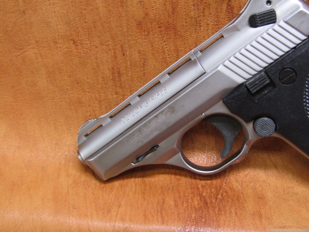 Phoenix Arms HP22 22 LR Semi Auto Pistol Thumb Safety 10 RD Mag-img-10