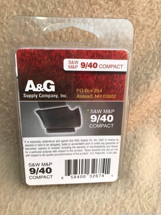 A&G Grip Extender for S&W M&P 9/40 Compact Smith & Wesson-img-1