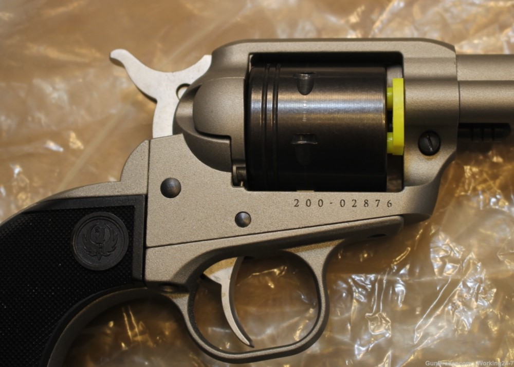 Ruger Wrangler Revolver SKU 02003, 22 LR, 4.62", Black Synthetic Grips-img-5