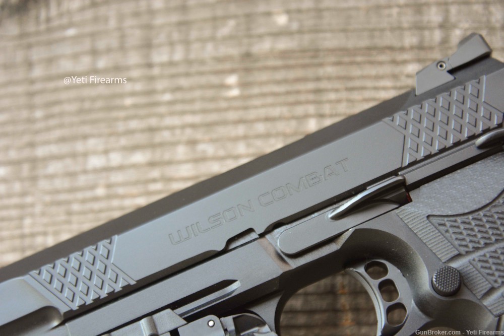 Wilson Combat EDC X9L 9mm  Black Edition W/ Rail & Surefire X300 Upgrades -img-6