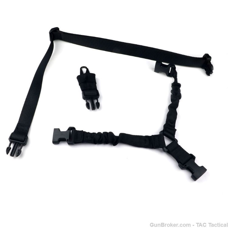 AR-15 M-4 Single Point Harness with clamp everything included -img-3