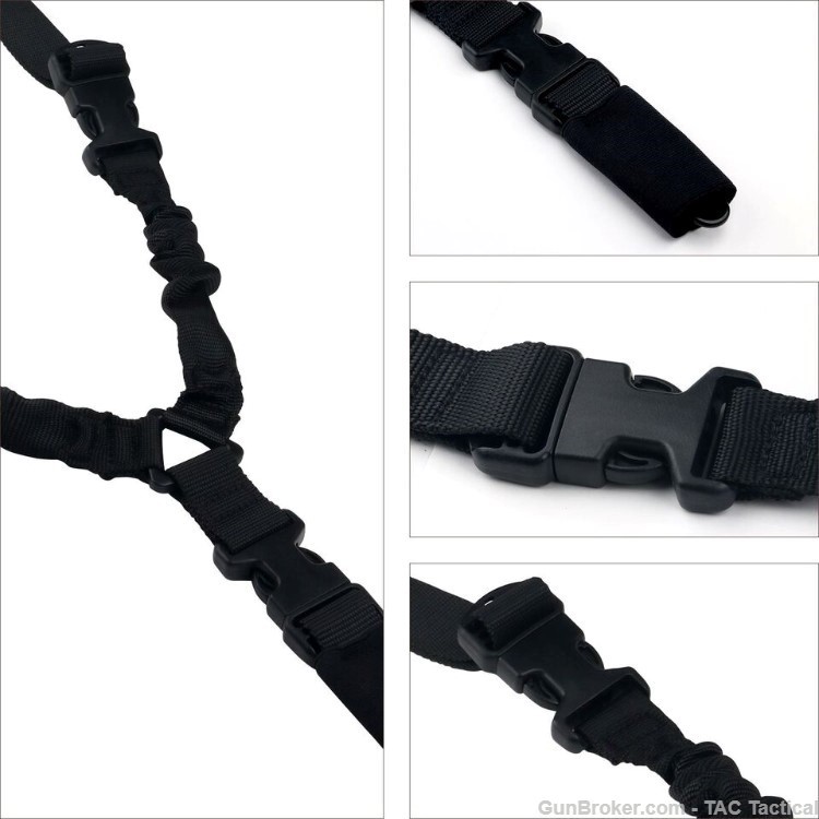 AR-15 M-4 Single Point Harness with clamp everything included -img-4