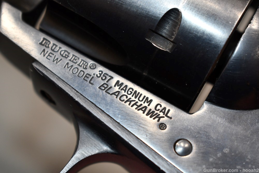 Ruger New Model Blackhawk Single Action Revolver 357 Mag 6 5/8" 1979 READ-img-32