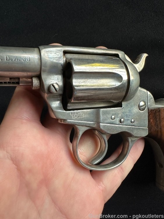 1903- Colt Model 1877 Lightning Double Action Revolver 38 colt 4"-img-10