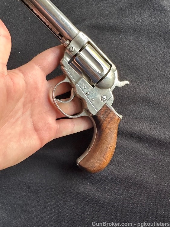1903- Colt Model 1877 Lightning Double Action Revolver 38 colt 4"-img-8