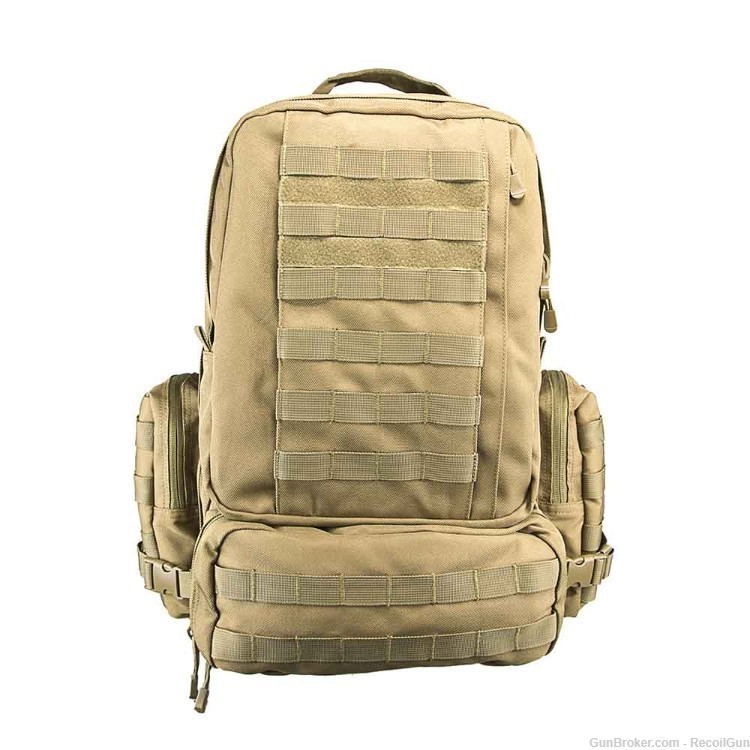 VISM by NcSTAR CB3D3013T 3013 3Day Backpack - Tan-img-0