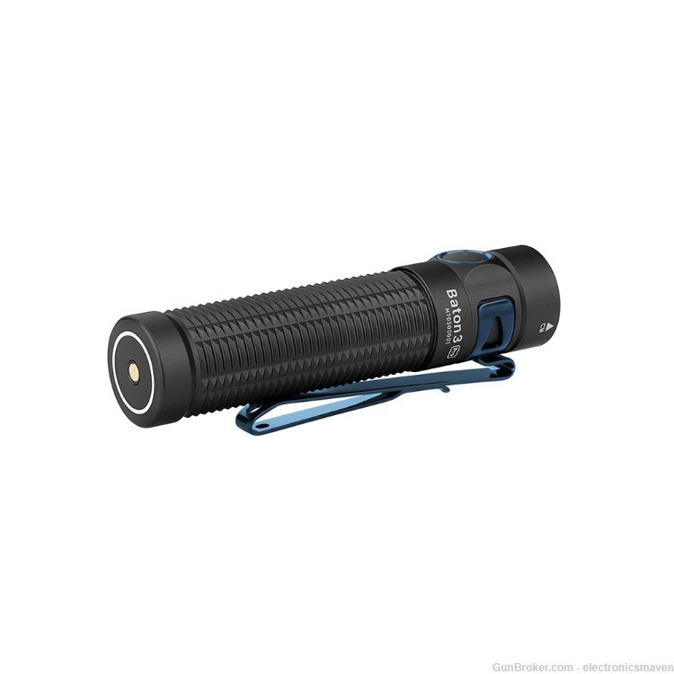 Olight Baton 3 Pro Rechargeable Flashlight, 1500 Lumens,  Cool White-img-7