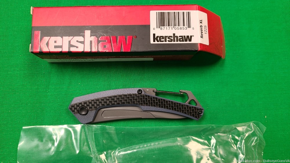 Kershaw #1225 Reverb XL Folding Knife. FREE Shipping! NEW.-img-2