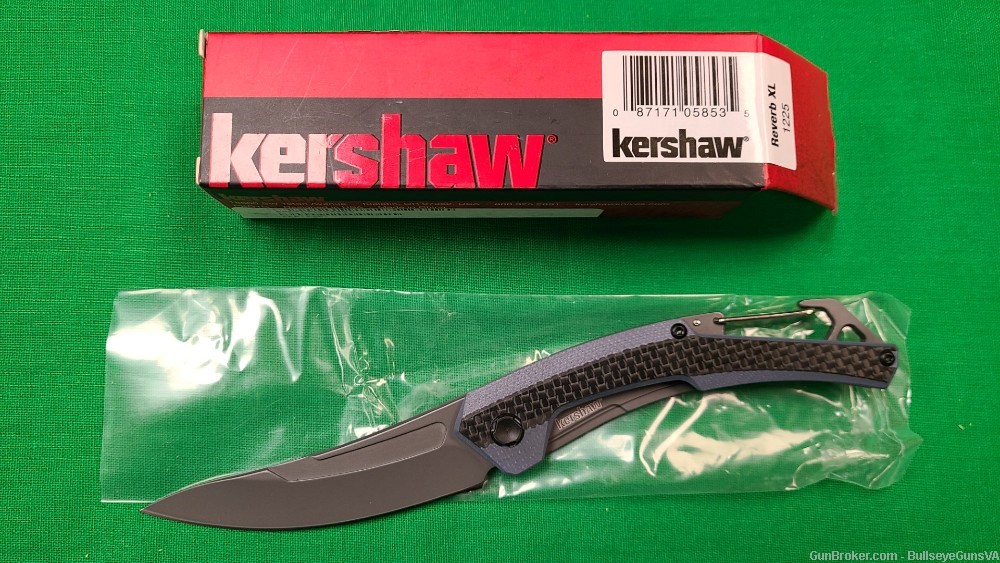 Kershaw #1225 Reverb XL Folding Knife. FREE Shipping! NEW.-img-0