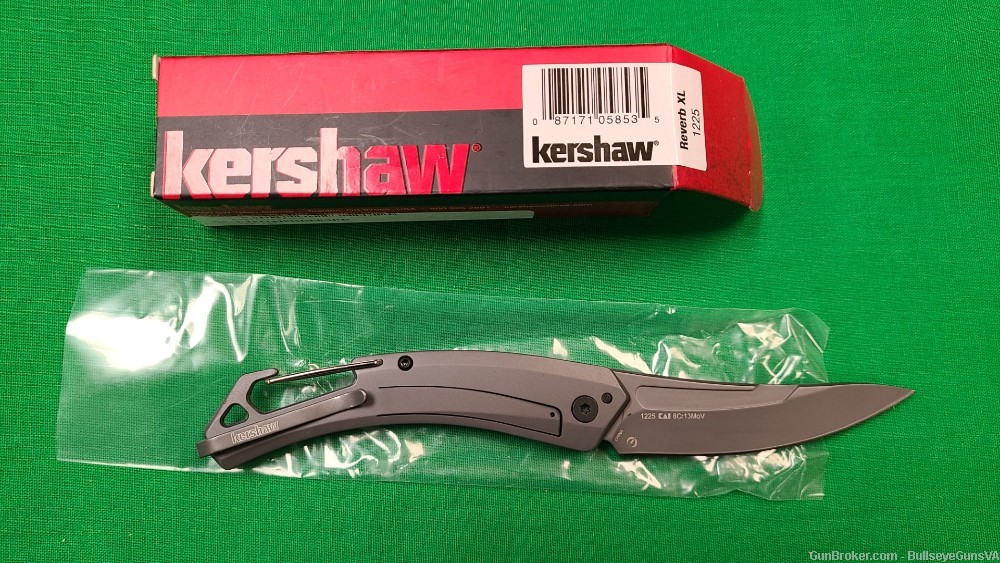 Kershaw #1225 Reverb XL Folding Knife. FREE Shipping! NEW.-img-1