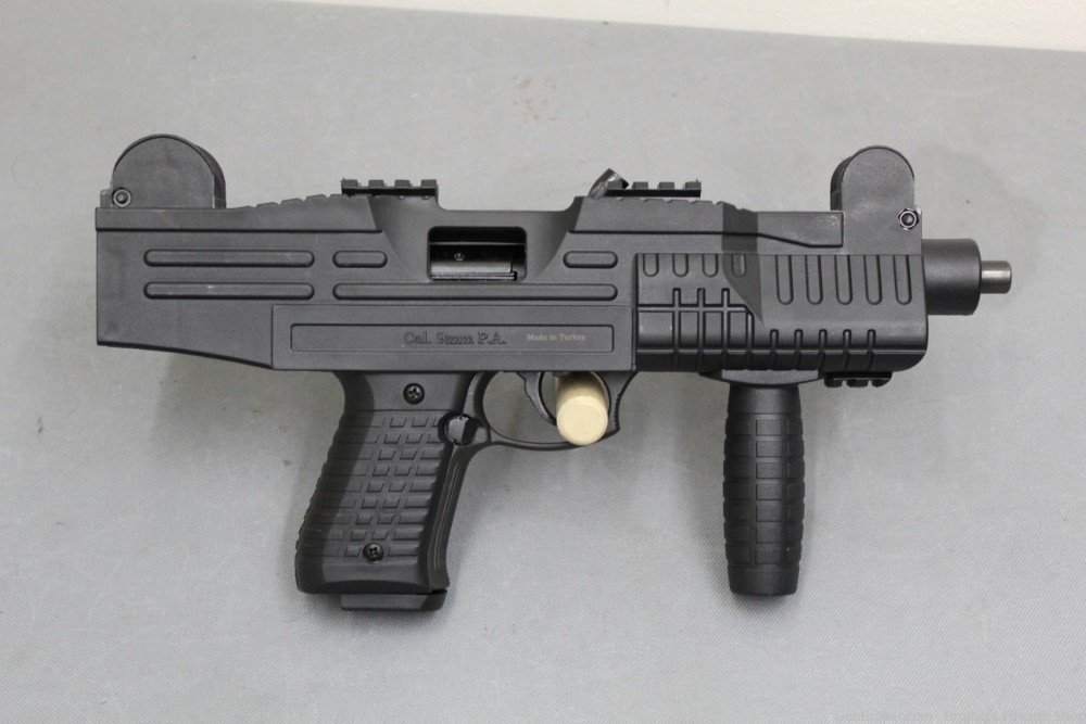 EKOL ASI Blank Fire Only 9mm Full Auto 2 mags Box-img-5