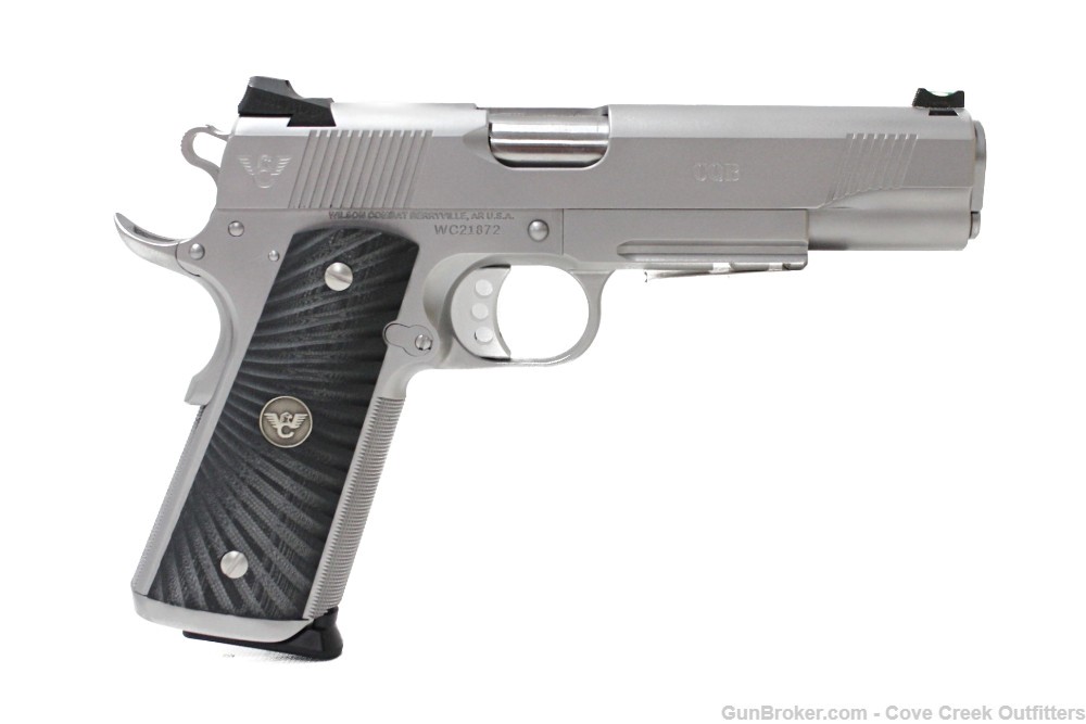 Wilson Combat CQB Full-Size 9MM Light-Rail SS Upgrade FREE 2-DAY Shipping-img-0