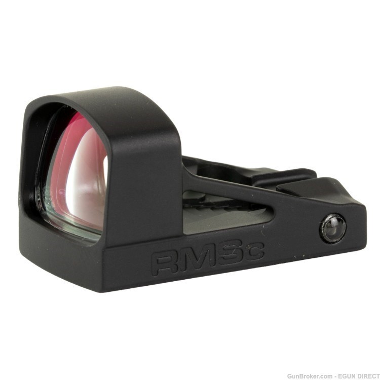Shield Sights RMSc Glass Edition Red Dot 1X - Black-img-0