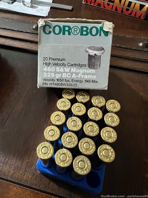 460 S&W ammo by Corbon, 325gr-img-0