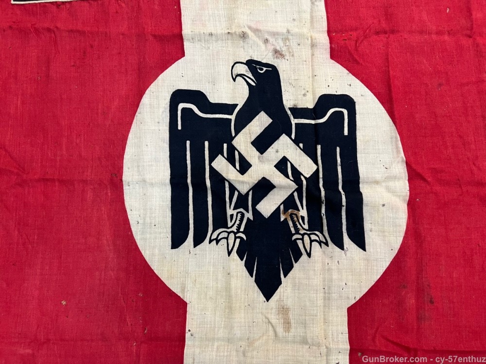 WW2 German Large Sports Flag Unit Marked wwii hessen olympics nsdap-img-3