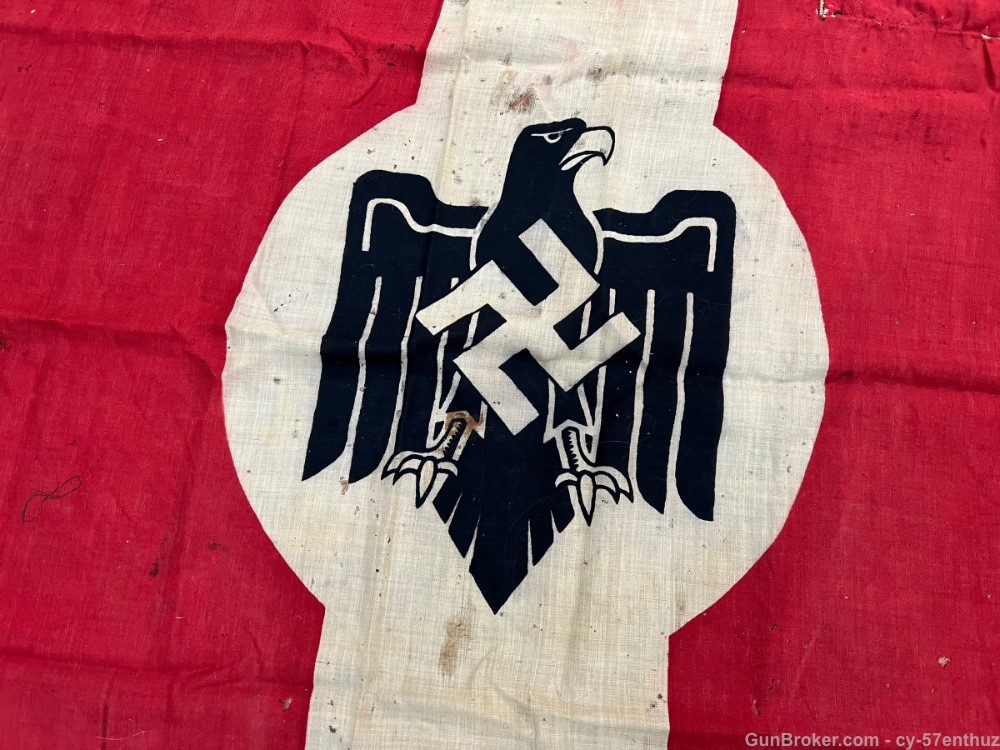 WW2 German Large Sports Flag Unit Marked wwii hessen olympics nsdap-img-11