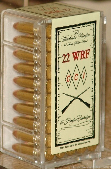 WRF CCI/ 22 Cal. WRF HP Winchester Rim Fire Cartridges. 50 Rounds-img-2