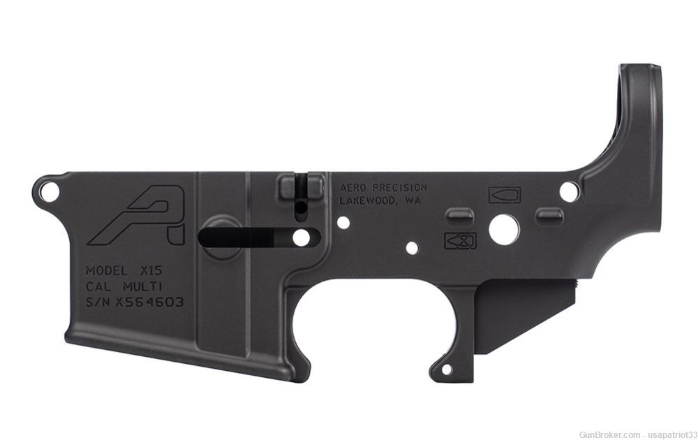 Aero Precision AR-15 Gen2 Lower Receiver Stripped Black | APAR501101C-img-0