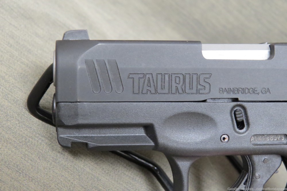 Taurus G3C TORO 9mm Pistol 9 mm 12+1 1-G3CP931 Optic Ready-img-2
