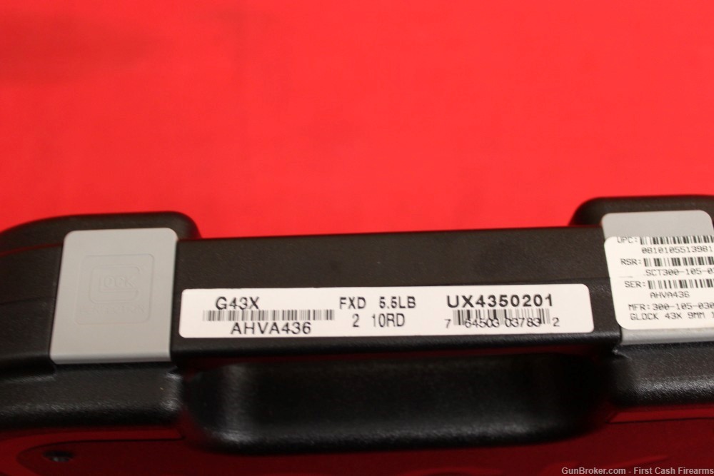Glock 43X w/ Custom Finish, GLK 9mm -img-4
