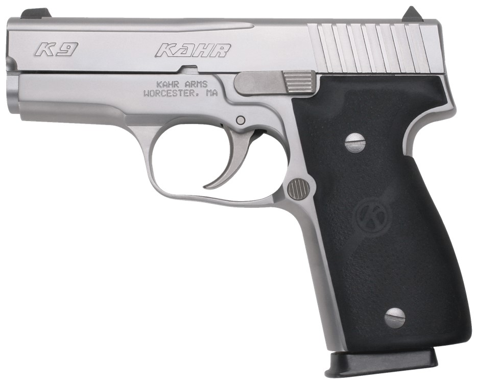 Kahr Arms K9 9mm Luger 7+1 3.50 SS Barrel/Slide/Frame Black Polymer Wraparo-img-0