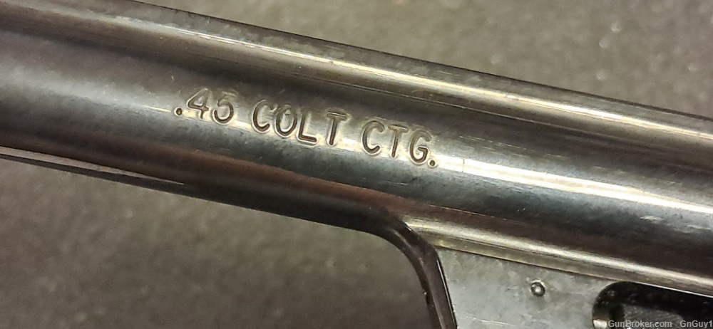 Smith Wesson 25 -15  45 Colt Revolver 6.5 barrel Adj Sight Blued .45-img-2