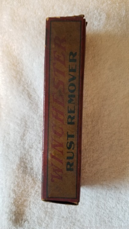 Vintage WINCHESTER Rust Remover compound. -img-2