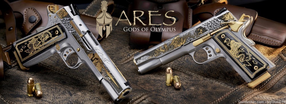 S&W 1911 E-SERIES GODS OF OLYMPUS - ARES ONE of 200 (PRICELESS)-img-1