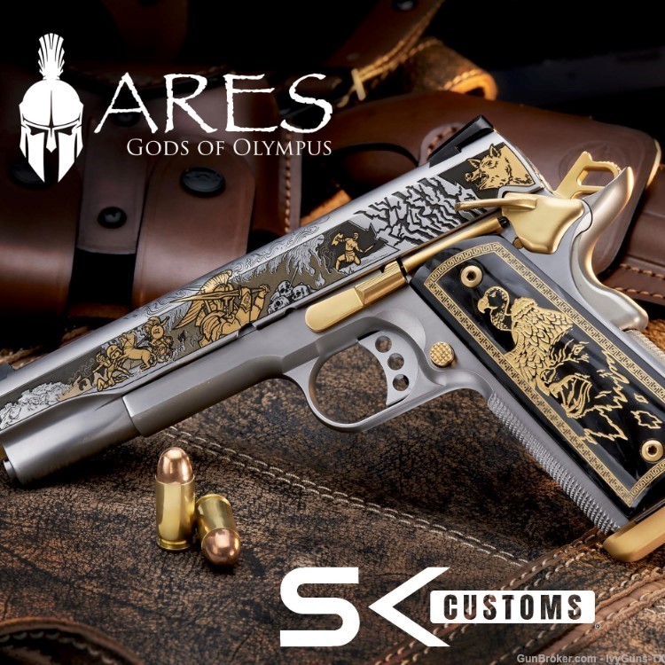S&W 1911 E-SERIES GODS OF OLYMPUS - ARES ONE of 200 (PRICELESS)-img-13