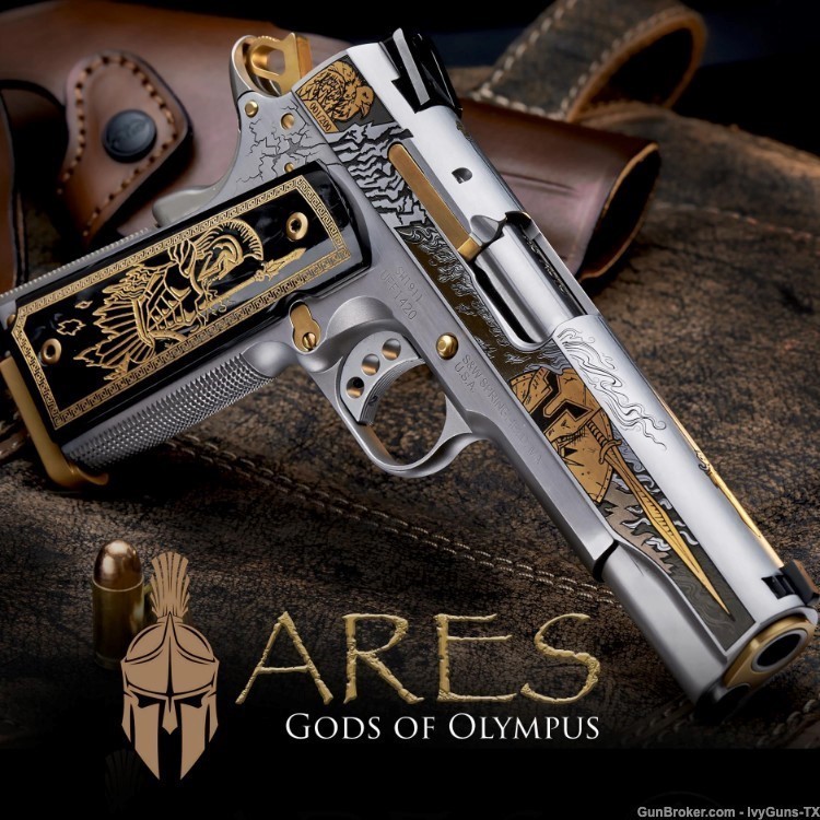 S&W 1911 E-SERIES GODS OF OLYMPUS - ARES ONE of 200 (PRICELESS)-img-0