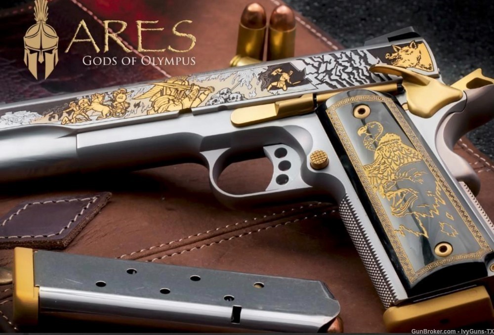S&W 1911 E-SERIES GODS OF OLYMPUS - ARES ONE of 200 (PRICELESS)-img-2