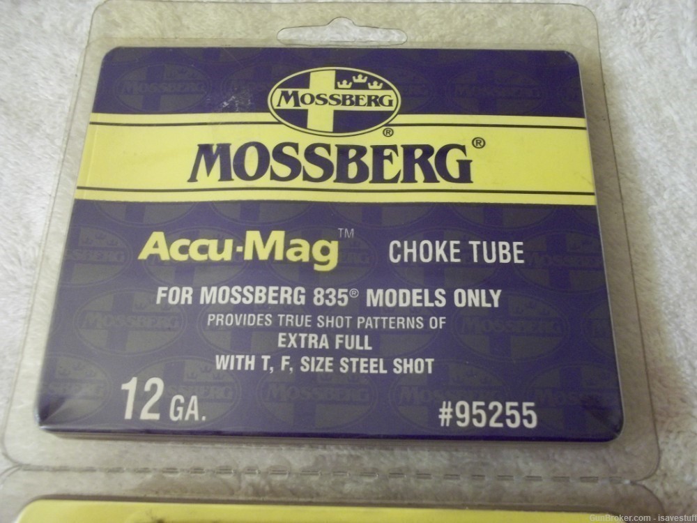Mossberg 835 Ulti-Mag 12ga Pump Shotgun ACCU-MAG "Extra Full" Choke Tube NI-img-1