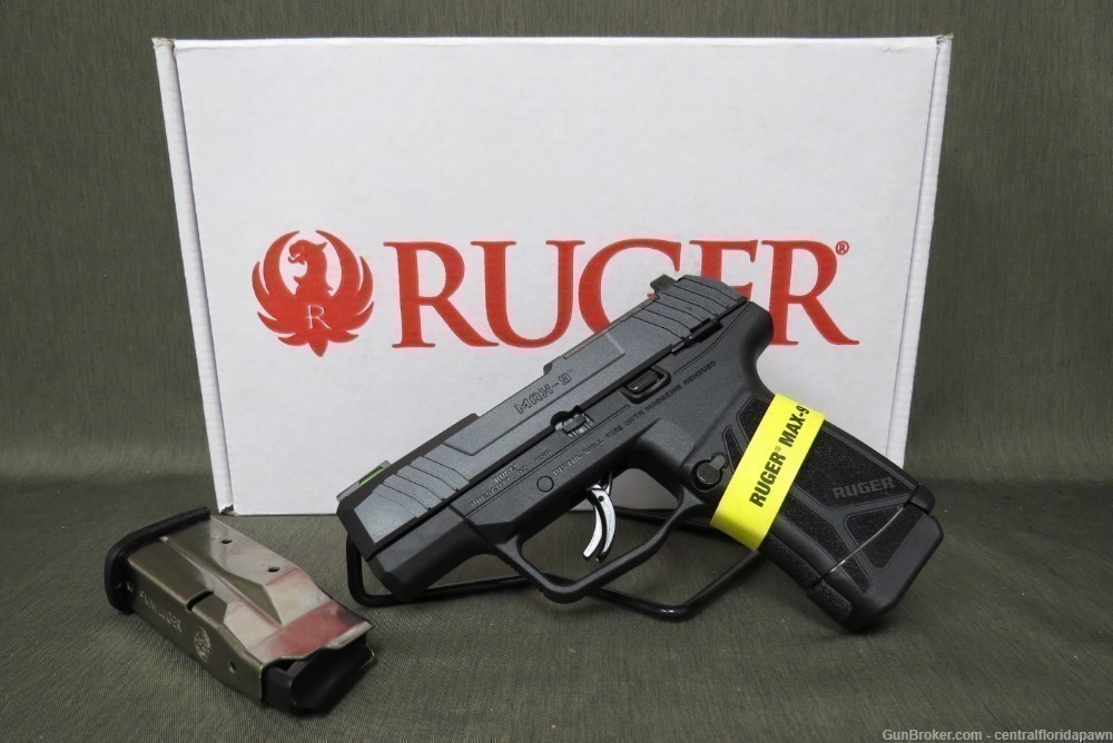 Ruger MAX-9 9mm Alloy Pistol 3.2" 9 mm 3500 12+1-img-0