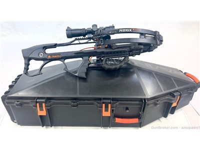 Ravin R26X Crossbow with coffin hard shell case and bolts 