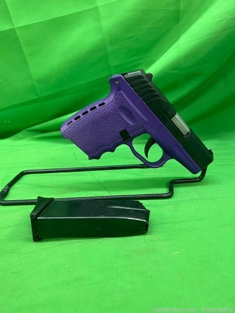 SCCY CPX-2 Pistol Purple 9MM with 1 Mag -img-0