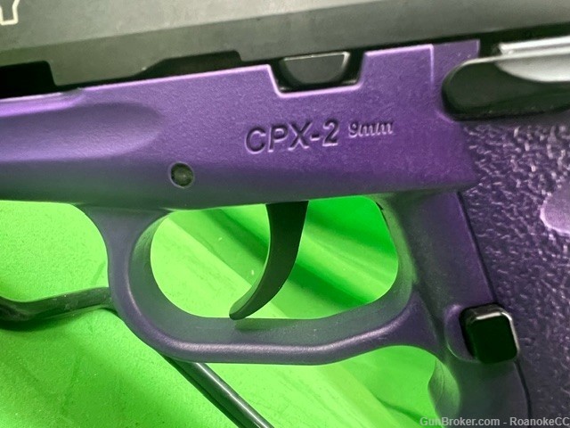 SCCY CPX-2 Pistol Purple 9MM with 1 Mag -img-4