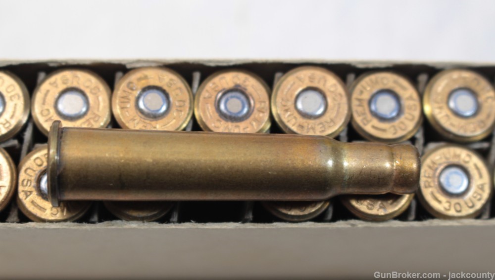 Remington Arms box of 20, Blank Cartridges Caliber .30 (1898) M3-img-5
