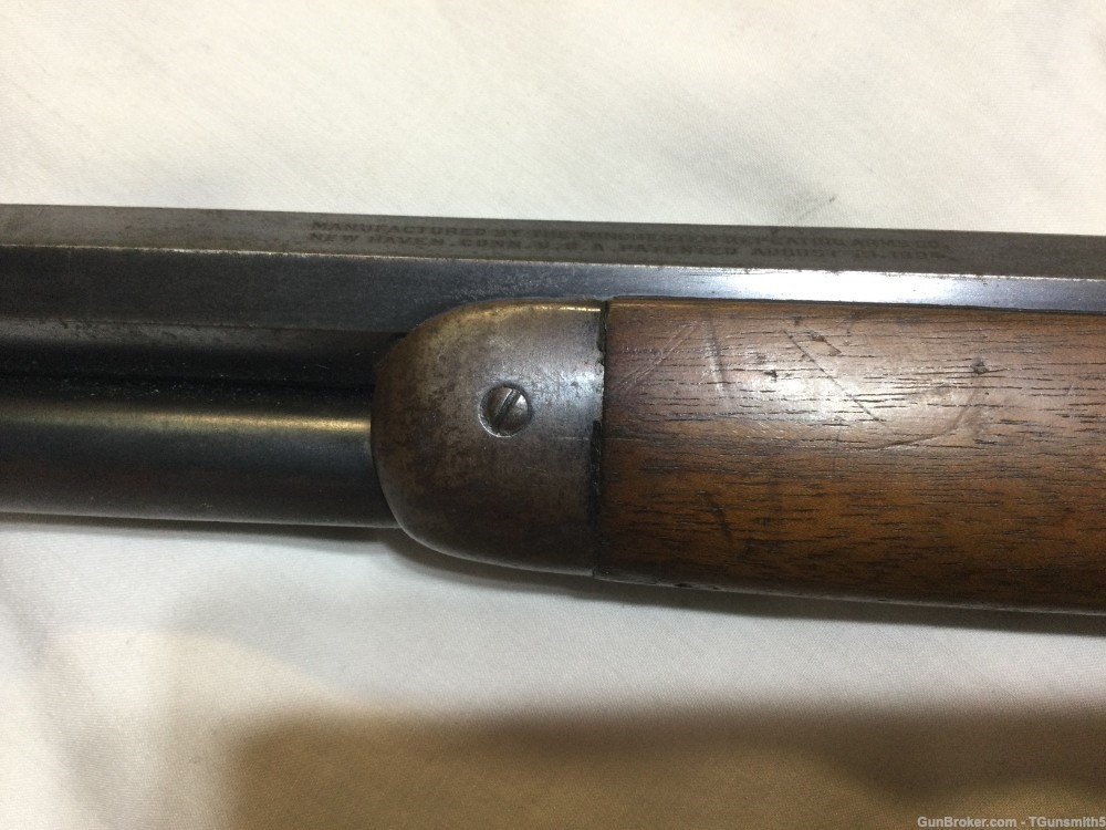 1921 WINCHESTER MODEL 1894 Take-Down LEVER ACTION RIFLE in .25-35 Cal.-img-13