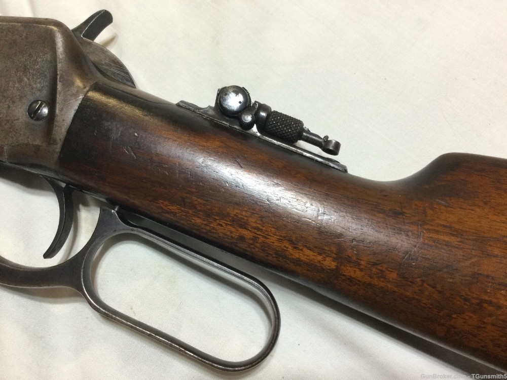 1921 WINCHESTER MODEL 1894 Take-Down LEVER ACTION RIFLE in .25-35 Cal.-img-6